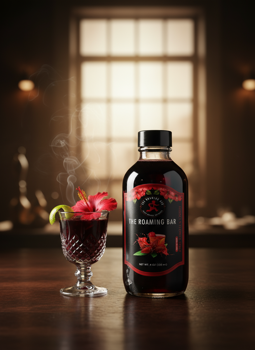 Hibiscus Syrup
